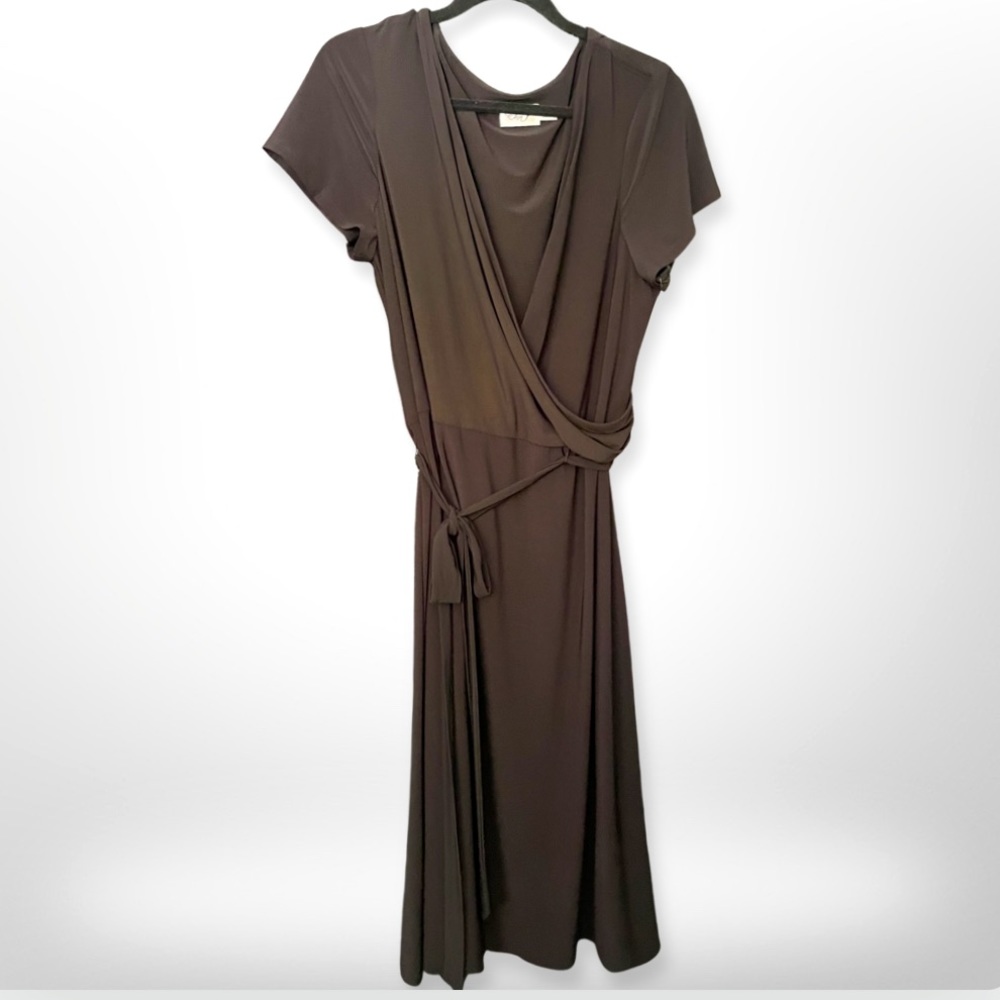 Beautiful Black wrap like Dress Eliza Brand New - Picture 5 of 9
